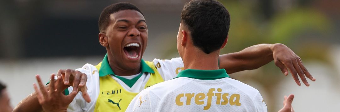 imagem da materia: Palmeiras vence e está na final do Brasileirão sub-20