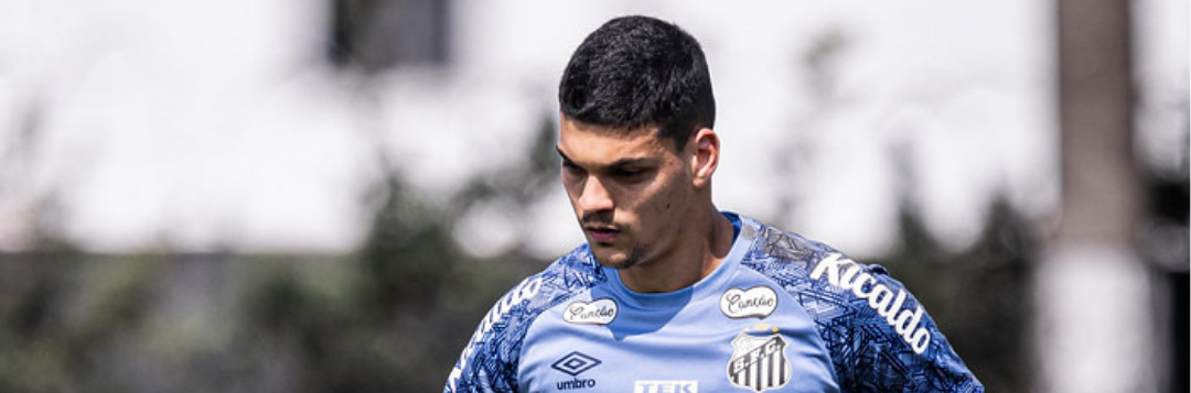 imagem da materia: Gabriel Brazão está perto de completar 20 jogos com Santos