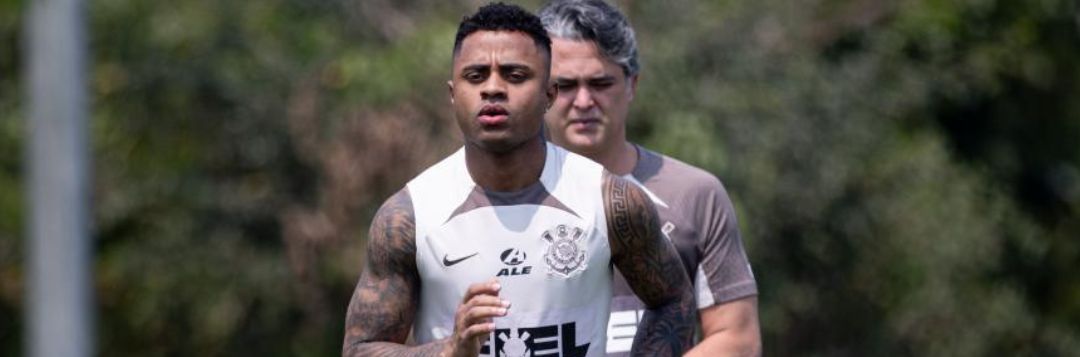 imagem da materia: Dupla é novidade no treino do Corinthians