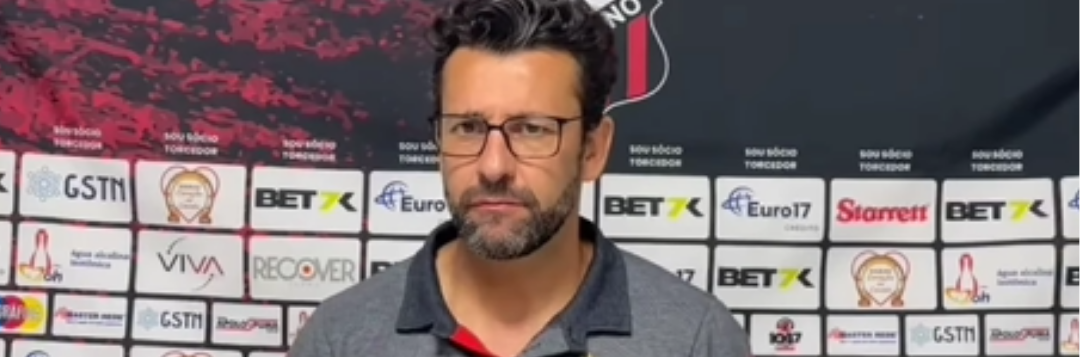 imagem da materia: Alberto Valentim celebra melhor atuação do Ituano na Série B