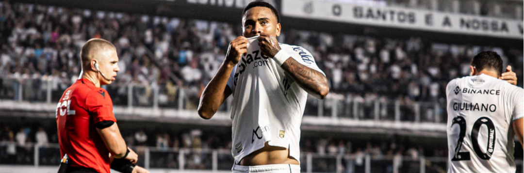 imagem da materia: Wendel Silva se destaca em início pelo Santos