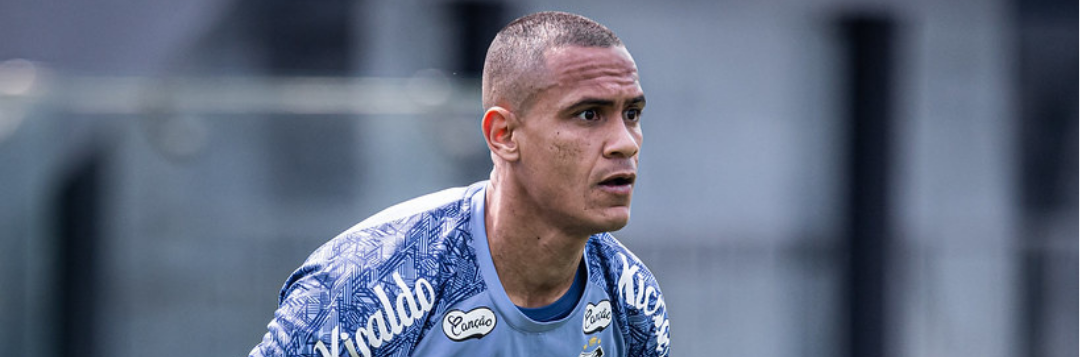 imagem da materia: Antes mesmo de estrear no Santos, goleiro Renan se lesiona