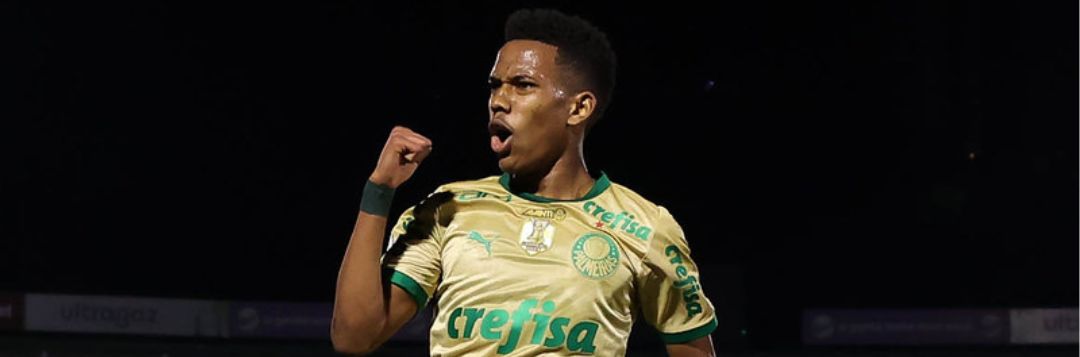 imagem da materia: Estêvão e Flaco podem alcançar feito raro no Palmeiras