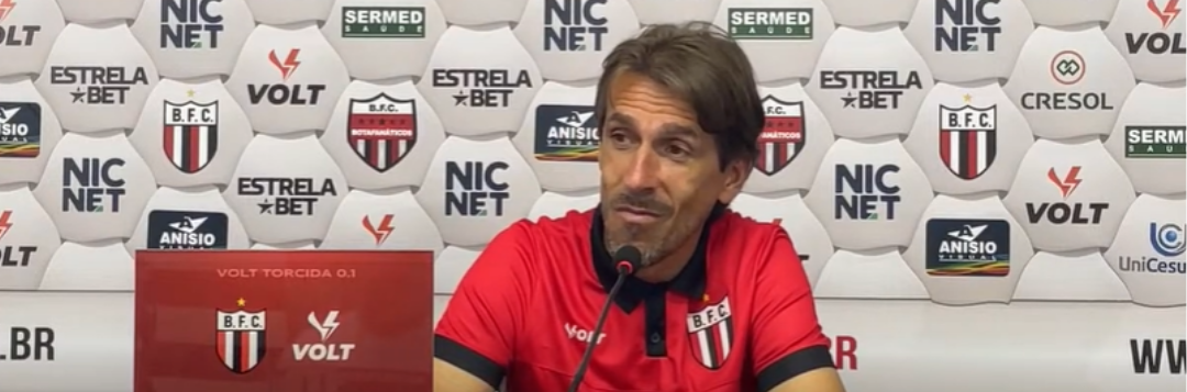 imagem da materia: Paulo Gomes lamenta falta de agressividade do Botafogo-SP