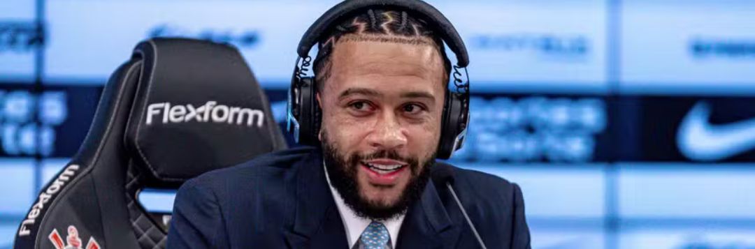 imagem da materia: Contrato de Depay tem cláusula de rescisão em caso de queda