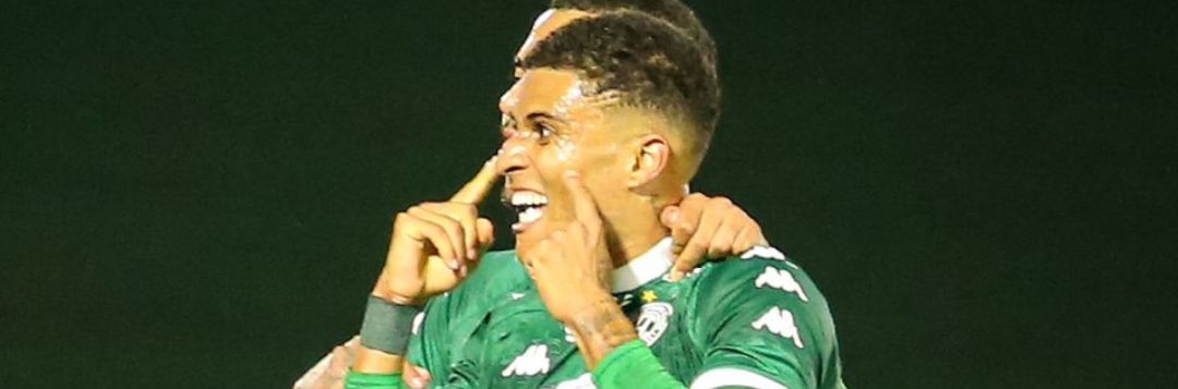 imagem da materia: João Vitor dedica vitória do Guarani à torcida