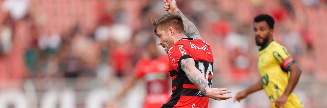 imagem da materia: Yann Rolim comemora momento do Ituano