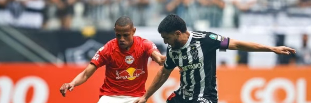 imagem da materia: Bragantino sofre derrota para o Atlético-MG na Arena MRV