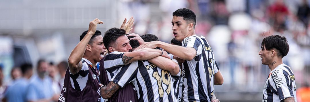 imagem da materia: Santos amplia sequência invicta como visitante