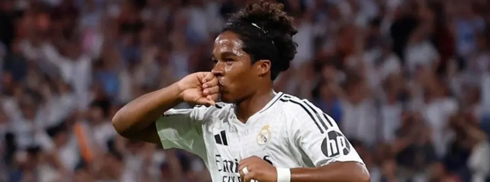 imagem da materia: Palmeiras volta a lucrar com nova meta atingida por Endrick