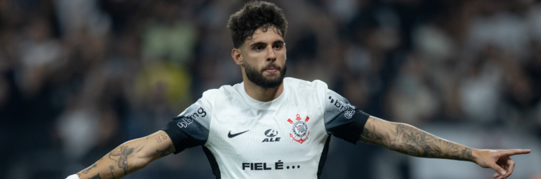 imagem da materia: Yuri Alberto iguala artilharia com Róger Guedes