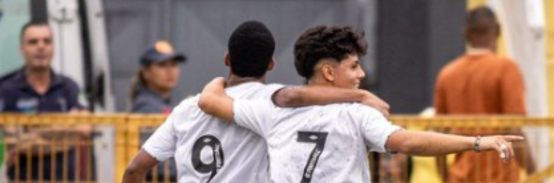 imagem da materia: Pelo Paulista sub-20, Santos vira para cima do Bragantino