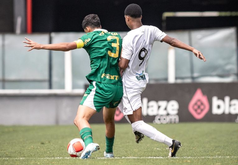 imagem da materia: Verdão vence Santos no 1° jogo da final do Paulista Sub-15