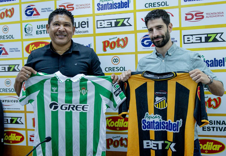 imagem da materia: Novorizontino recebe visita de dirigente do Real Betis