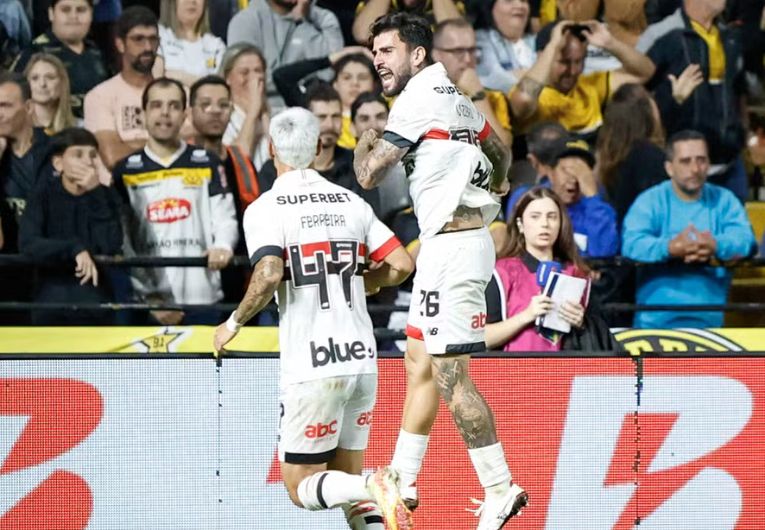 imagem da materia: Liziero encerra jejum de três anos pelo São Paulo