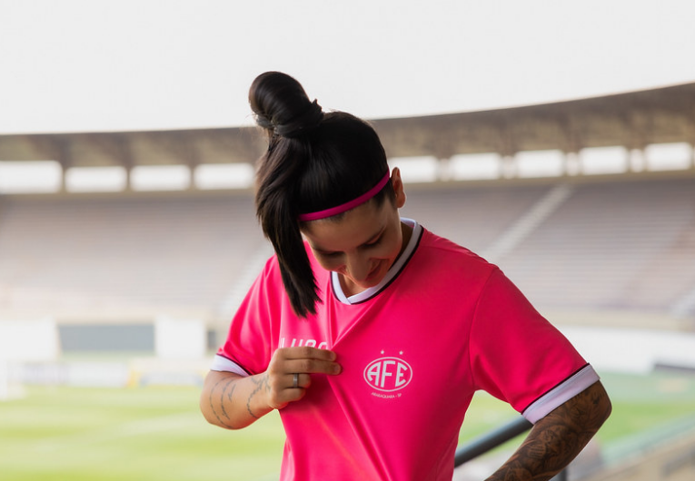 imagem da materia: Ferroviária usará uniforme rosa na Libertadores Feminina