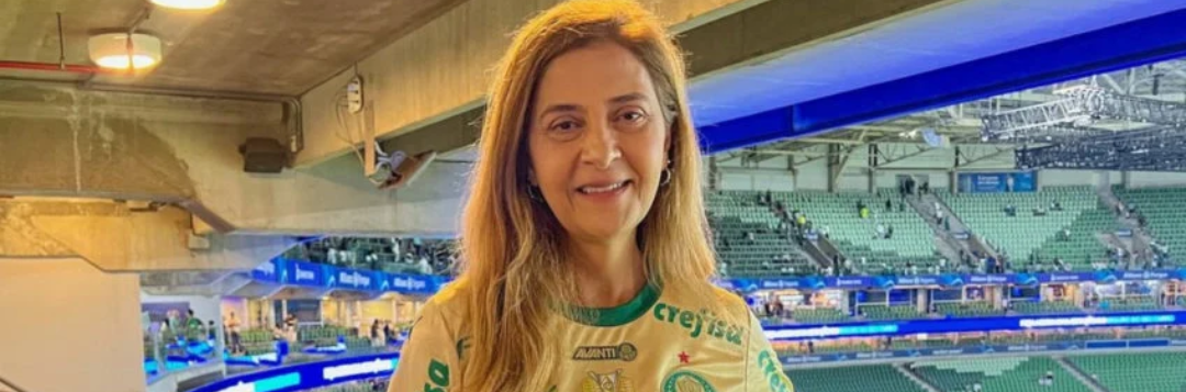 imagem da materia: Leila comemora título do Brasileirão da equipe Sub-20
