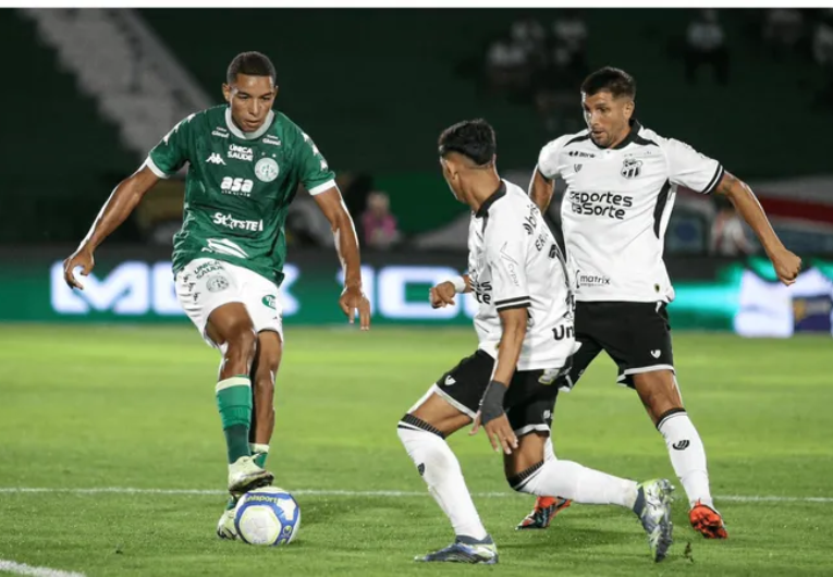 imagem da materia: Guarani cumpre tabela e fica no empate com Ceará