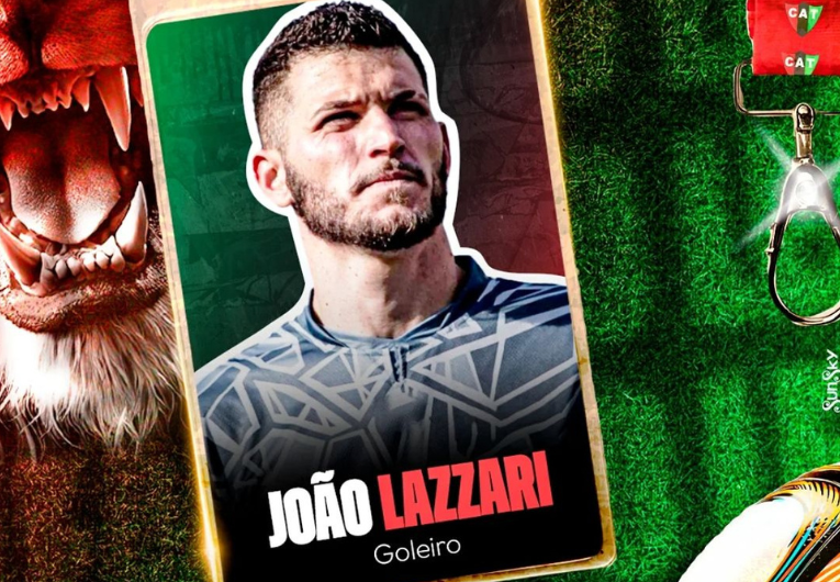imagem da materia: Taquaritinga fecha com goleiro João Lazzari para a Série A4