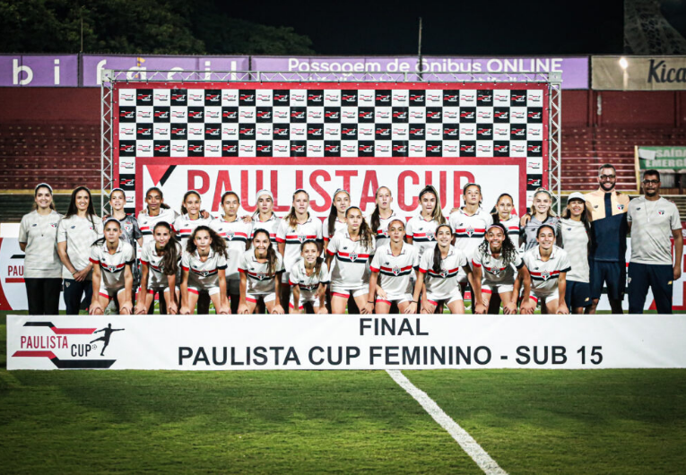 São Paulo conquista Paulista Cup Sub-15 Feminina