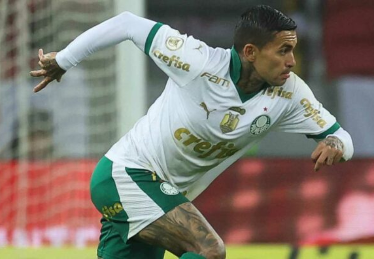 imagem da materia: Dudu atinge marca de Velloso em jogos pelo Palmeiras