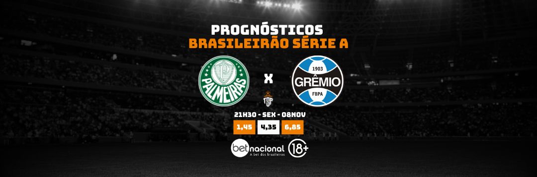 imagem da materia: Palpites | Palmeiras x Grêmio - Série A