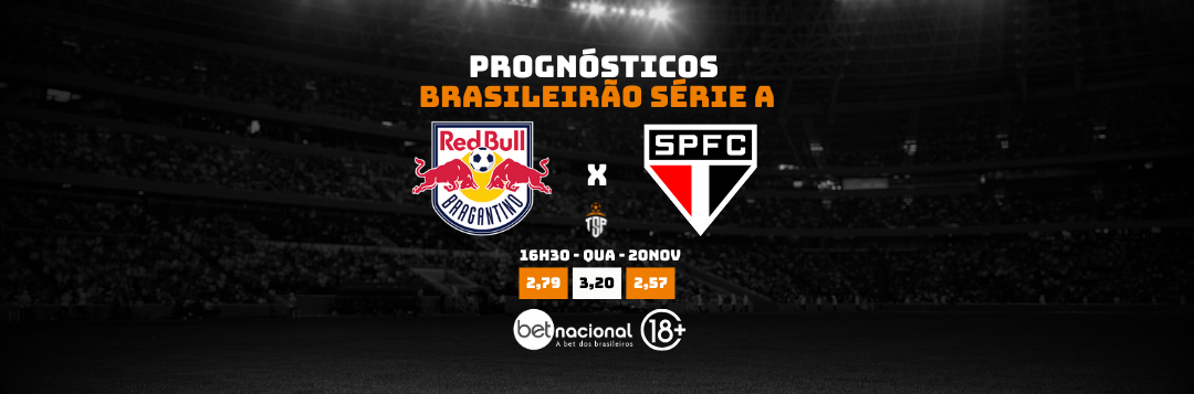 imagem da materia: Palpites RB Bragantino x São Paulo - Série A