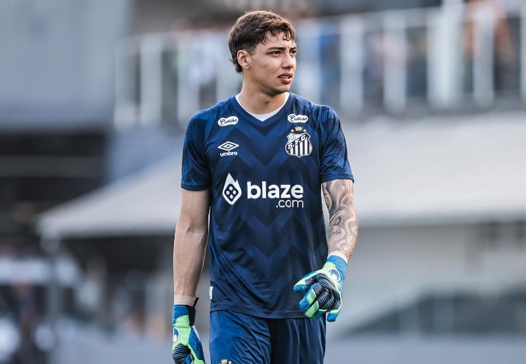 Goleiro do Sub-20 não está nos planos do Santos para 2025