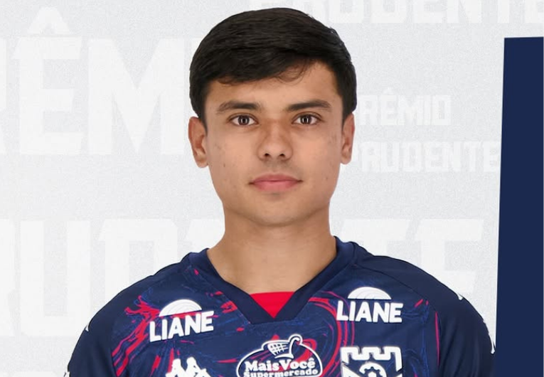 imagem da materia: Grêmio Prudente anuncia lateral-esquerdo Kaio Cristian