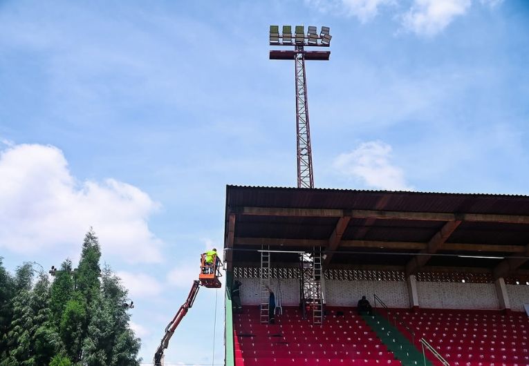 imagem da materia: Velo Clube intensifica reformas no estádio Benitão