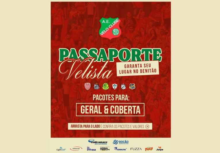 Velo Clube anuncia passaporte para jogos do Paulistão