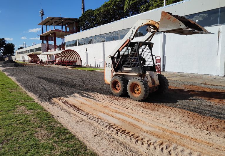 imagem da materia: Alfredão está com mais de 80% das obras finalizadas