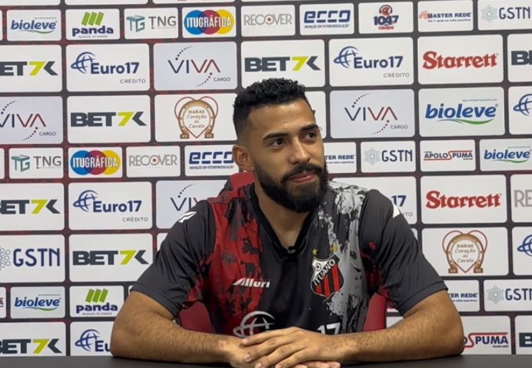 imagem da materia: Kaio Mendes comemora retorno ao Ituano