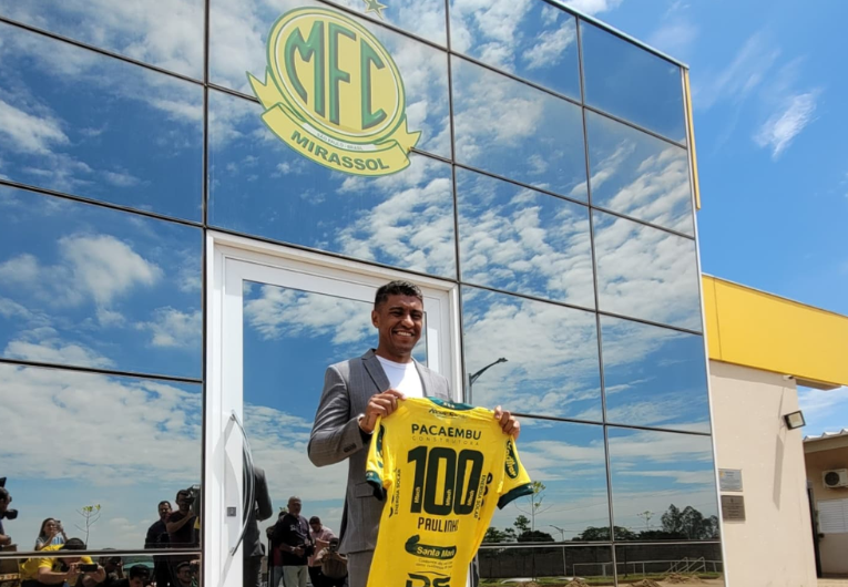 imagem da materia: Mirassol apresenta Paulinho como coordenador técnico