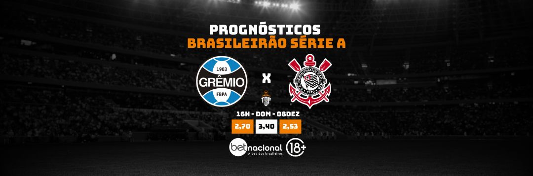 imagem da materia: Palpites | Grêmio x Corinthians - Série A