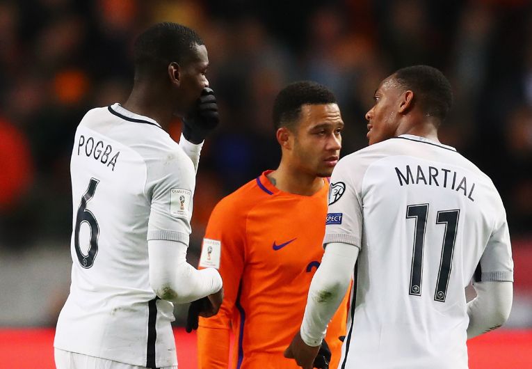 imagem da materia: Pogba brinca sobre jogar ao lado de Depay no Corinthians