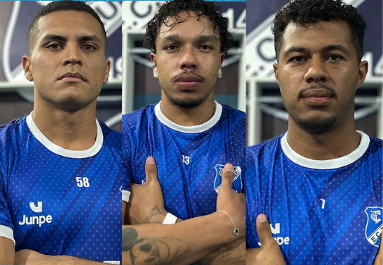 imagem da materia: Taubaté anuncia trio em pacotão de reforços
