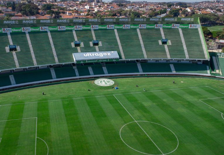 Estádio do Guarani.