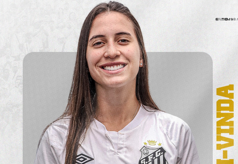 imagem da materia: Santos anuncia a meio-campista Giulia Giovanna até 2026