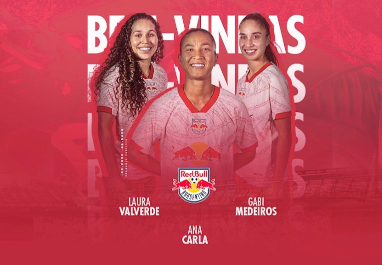 imagem da materia: Bragantino anuncia mais três reforços para a equipe feminina