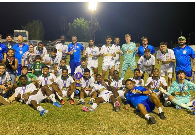 imagem da materia: Palmeiras conquista torneio de base no Rio Grande do Sul