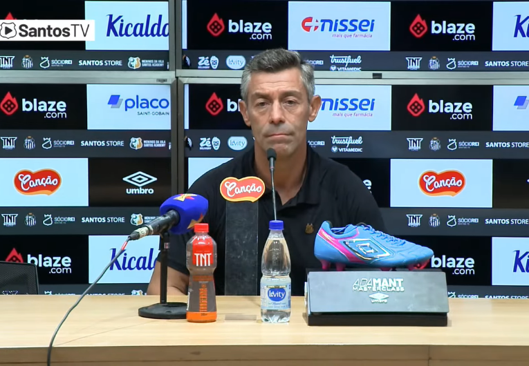 imagem da materia: Caixinha avalia derrota do Santos no clássico