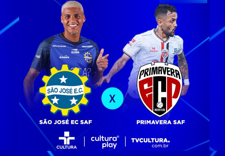 imagem da materia: Jogo de São José e Primavera terá transmissão da TV Cultura