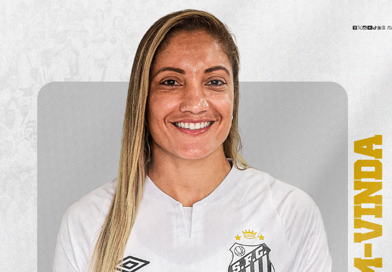 imagem da materia: Santos oficializa volta de Laryh e Nicole Marussi ao ataque