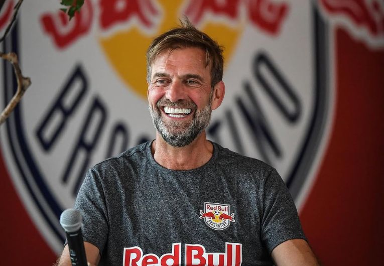 Klopp visita CT do Red Bull Bragantino