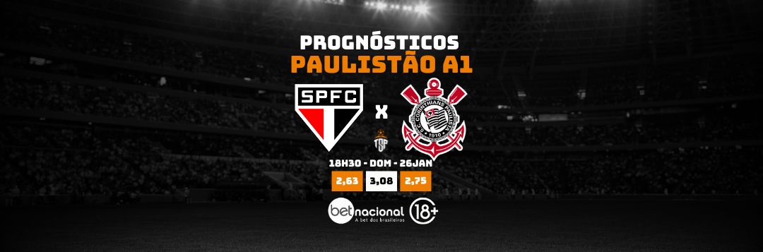 imagem da materia: Palpites | São Paulo x Corinthians - A1