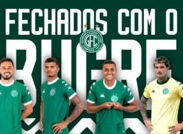 Guarani anuncia três reforços e uma renovação de contrato