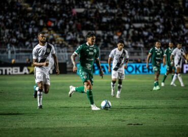 Matheus Bueno, em Ponte Preta x Guarani.
