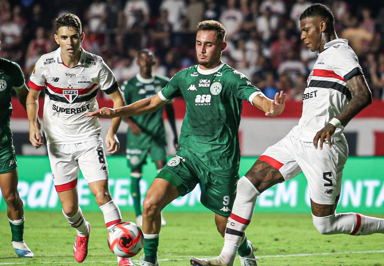 imagem da materia: Na estreia de Oscar, São Paulo vence Guarani no Morumbis