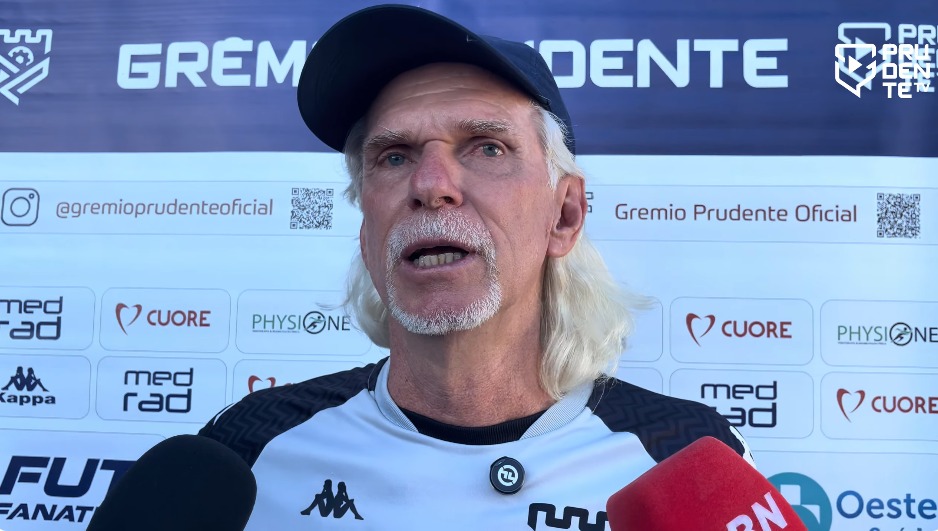 imagem da materia: Sérgio Guedes analisa empate do Grêmio Prudente